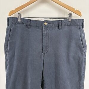 Polo Ralph Lauren Pants Mens 38x30 Blue Stretch Straight Chino Casual